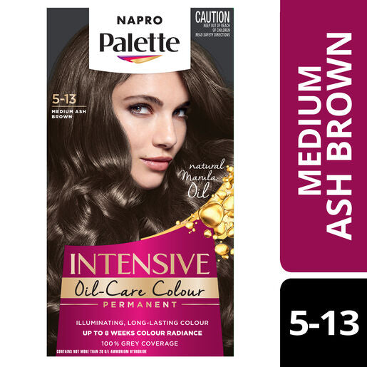 Napro Palette Permanent Hair Colour 5-13 Medium Ash Brown