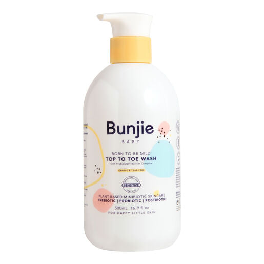 Bunjie Baby Top To Toe Hair & Body Wash 500ml