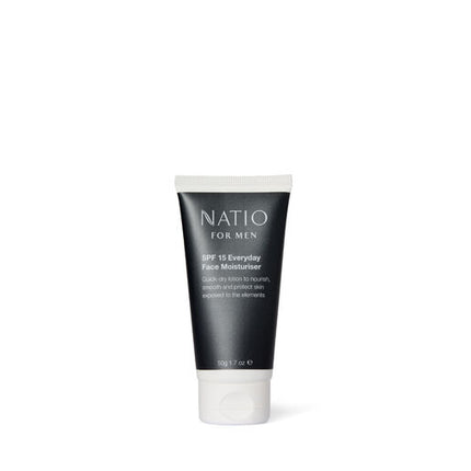 Natio for Men SPF 15 Everyday Face Moisturiser 50g