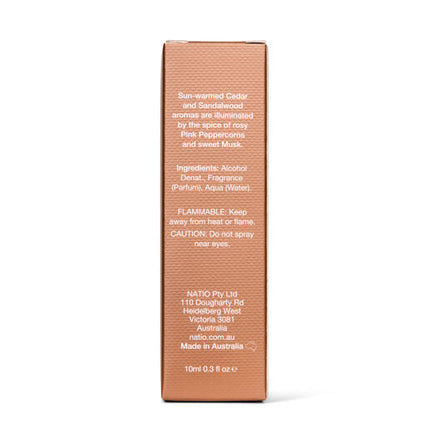 Natio Travel Eau de Parfum Solar 10ml
