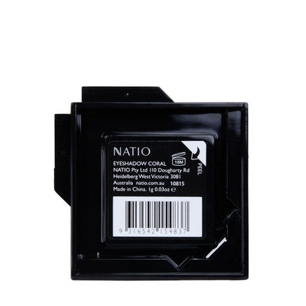 Natio Single Eyeshadow Coral