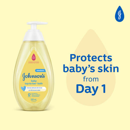 Johnson's Top-To-Toe Baby Bath 500ml