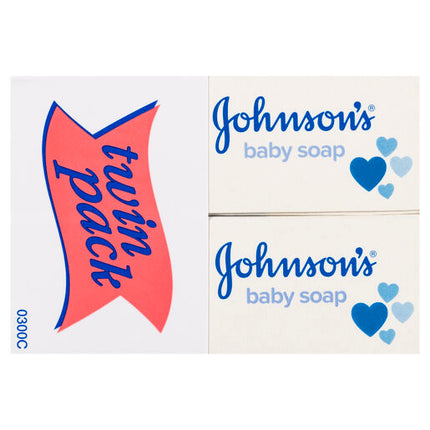 Johnson's Gentle Moisturising Baby Soap Bar Twin Pack 2 x 95g