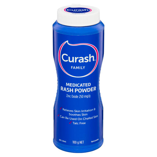 Curash Family Medicated Rash Powder 100g