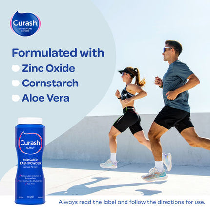 Curash Family Medicated Rash Powder 100g