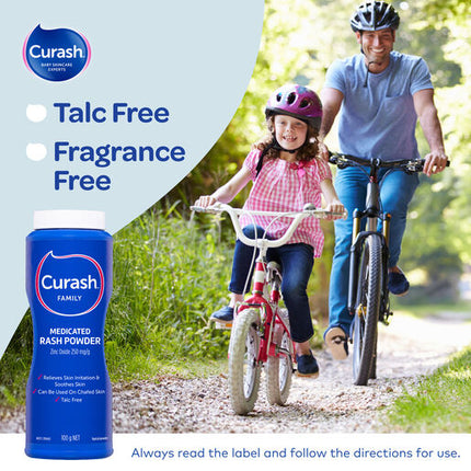 Curash Family Medicated Rash Powder 100g