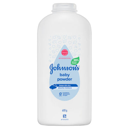 Johnson’s Baby Pure Cornstarch Moisture Absorbing Baby Powder 600g