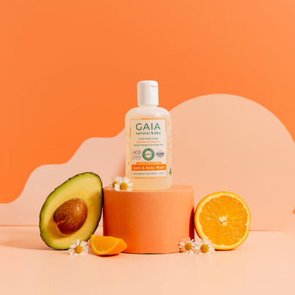 Gaia Natural Baby Bath & Body Wash 250mL