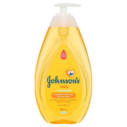 Johnson's Hypoallergenic Gentle Tear-Free Cleansing Baby Shampoo 800mL