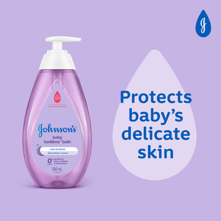 Johnson's Bedtime Jasmine & Lily Scented Baby Bath 500ml