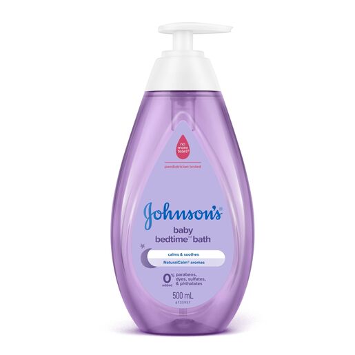 Johnson's Bedtime Jasmine & Lily Scented Baby Bath 500ml