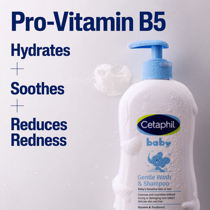 Cetaphil Baby Gentle Wash and Shampoo 400ml