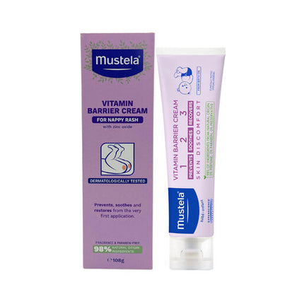 Mustela Vitamin Barrier Cream 100mL