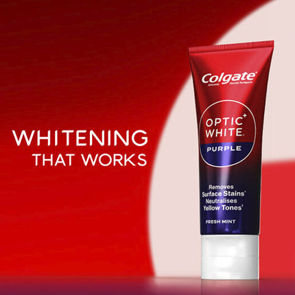 Colgate Optic White Purple Toothpaste 100g