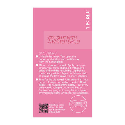 Piksters Crush Whitening Strips Watermelon 28 Pack