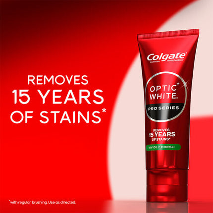Colgate Toothpaste Optic White Pro Series Vividly Fresh 80g