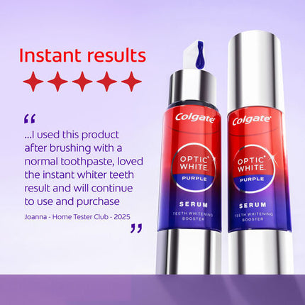 Colgate Optic White Purple Serum 40mL