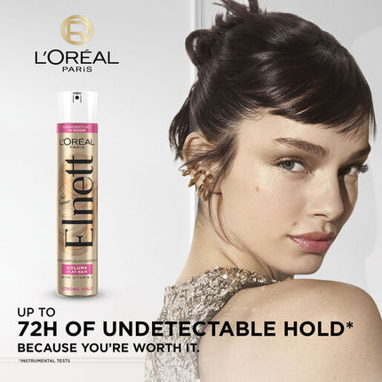 L'Oreal Elnett Hairspray Volume Flat Hair Strong Hold 400ml