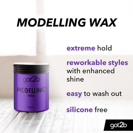 Schwarzkopf Got2b Modelling Wax 100ml