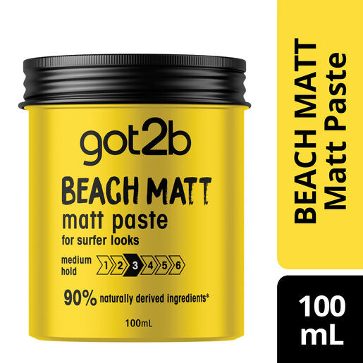 Schwarzkopf Got2b Beach Matt Paste 100ml