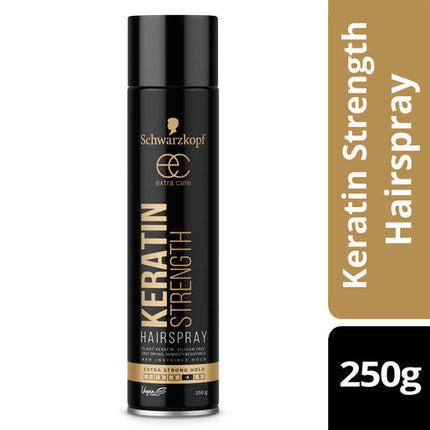 Schwarzkopf Extra Care Keratin Strength Hairspray 250g