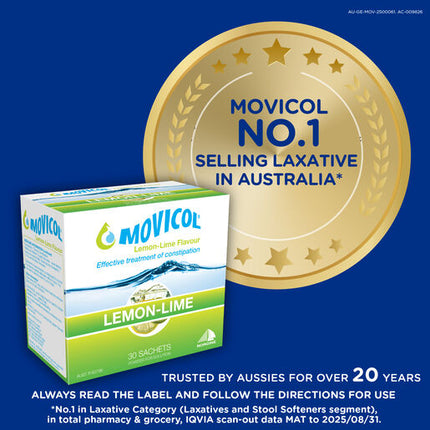 Movicol Sachets Lemon Lime 30