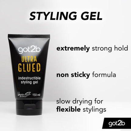 Schwarzkopf Got2b Ultra Glued Gel 150ml