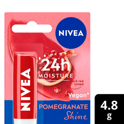 Nivea Lip Balm Pomegranate Shine 4.8g