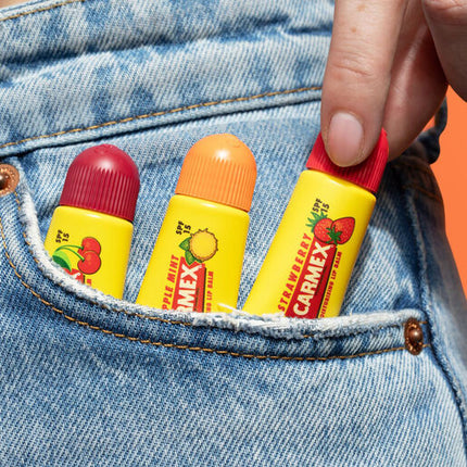 Carmex Lip Balm Squeeze Tube Minis 3 Pack