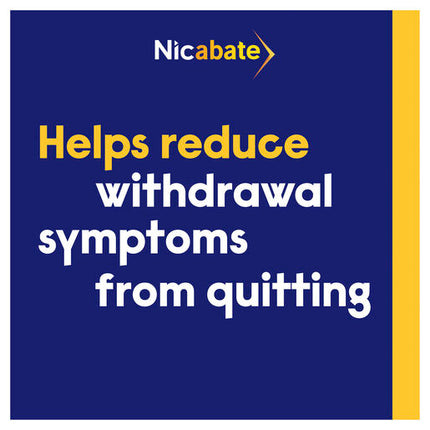Nicabate Gum Stop Smoking Nicotine 2mg Regular Strength Extra Fresh Mint 30 Pack