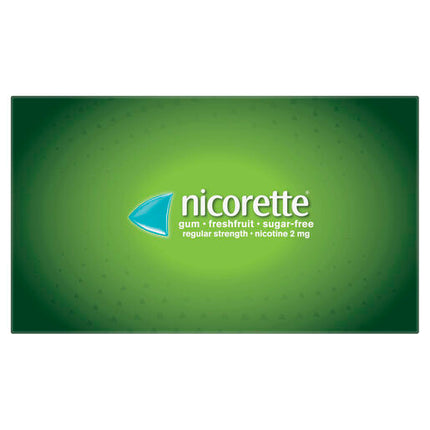 Nicorette Quit Smoking Regular Strength Nicotine Gum Freshfruit 150 Pack