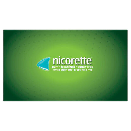 Nicorette Quit Smoking Extra Strength Nicotine Gum Freshfruit 150 Pack