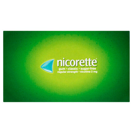 Nicorette Gum Classic Regular Strength 2mg 150 Pieces