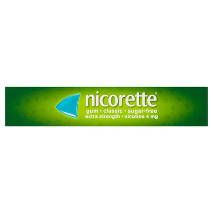 Nicorette Quit Smoking Extra Strength Nicotine Gum Classic 30