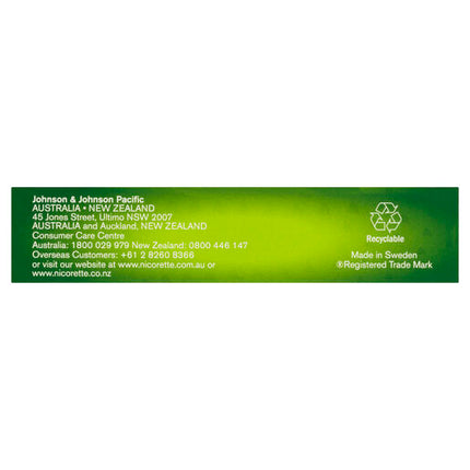 Nicorette Quit Smoking Extra Strength Nicotine Gum Classic 30