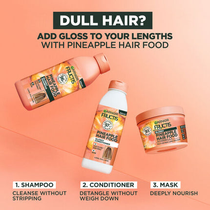 Garnier Fructis Hairfood Shampoo Pineapple 350ml