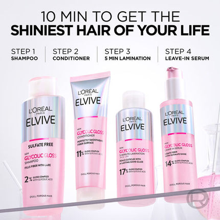 L'Oreal Elvive Glycolic Gloss Lamination Treatment 200ml