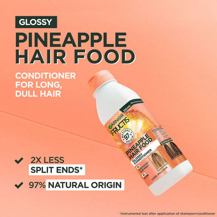 Garnier Fructis Hairfood Conditioner Pineapple 350ml