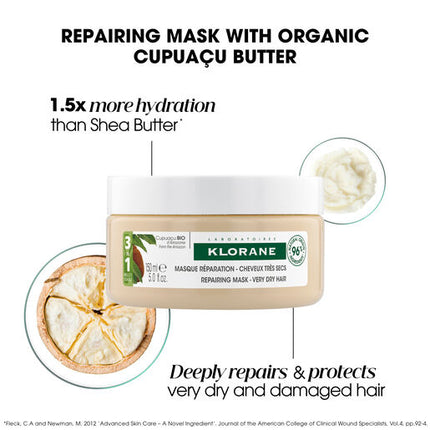 Klorane Mask With Organic Cupuacu Butter 150ml