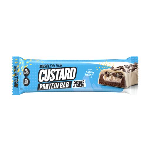 Muscle Nation Custard Protein Bar Cookies & Cream