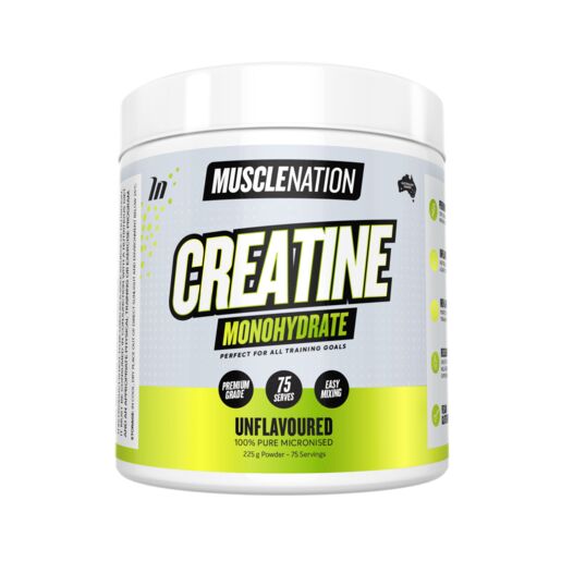 Muscle Nation Creatine Monohydrate Unflavoured 225g