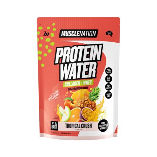 Muscle Nation Protein Water Tropical Crush 300g