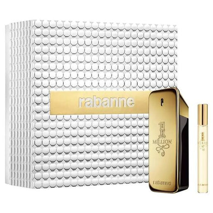 Paco Rabanne 1 Million Eau De Toilette 100ml + Travel Spray 10ml 2 Piece Set