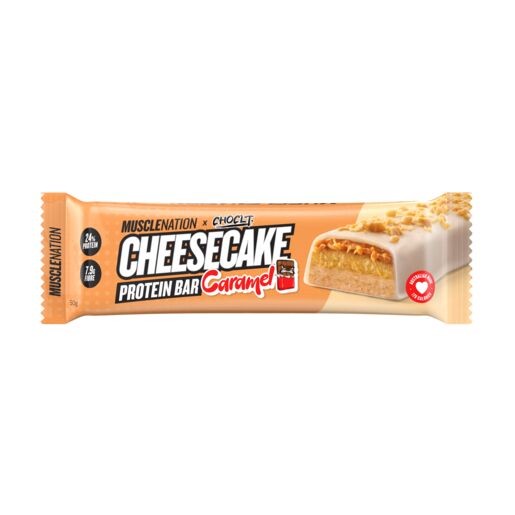 Muscle Nation Caramel Cheesecake Protein Bar 50g