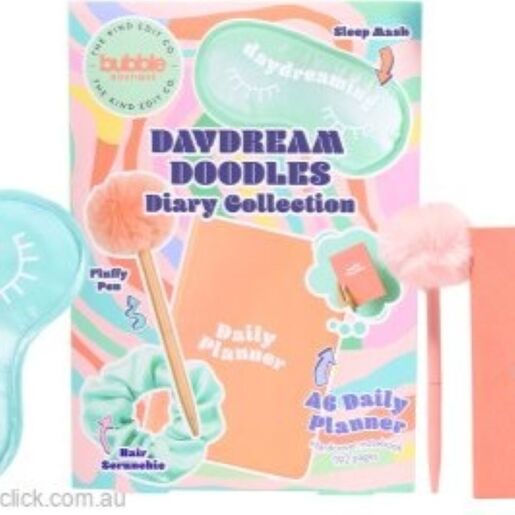 The Kind Edit Co. Bubble Boutique Daydream Doodles Diary Collection