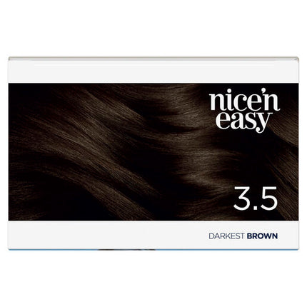 Clairol Nice 'N Easy 3.5 Natural Darkest Brown Permanent Hair Colour