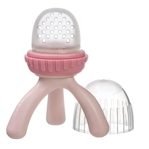 b.box Silicone Fresh Food Feeder Blush
