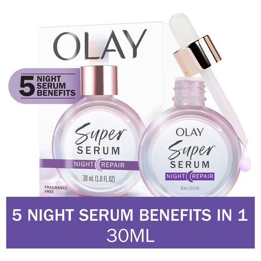Olay Super Serum Night Repair Anti Aging & Brightening 30ml