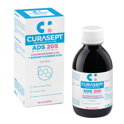 Curasept Chlorhexidine 0.05% Oral Rinse 200ml