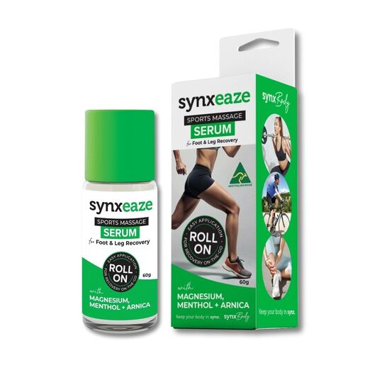 Synxeaze Sports Massage Serum Roll On 60g